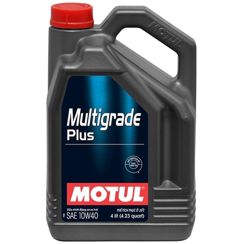 Dầu nhờn Motul Multigrade Plus 10W40 SP 4X4l VN
