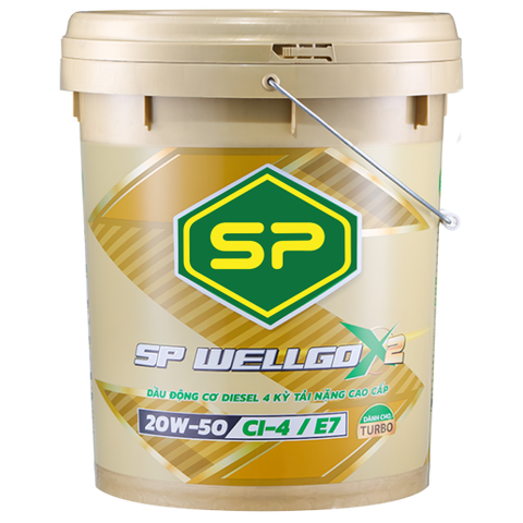 Dầu nhờn SP Wellgo X2 20W-50
