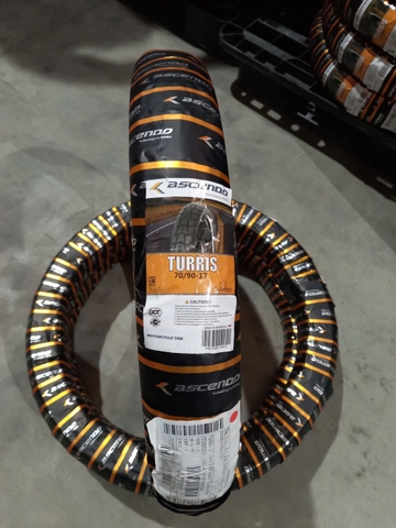 Lốp xe máy Ascendo 70/90-17 Turris vỏ gai PRO 03