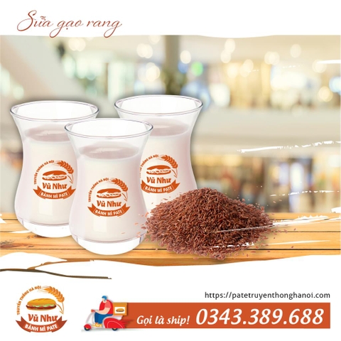 Sữa gạo lứt rang truyền thống