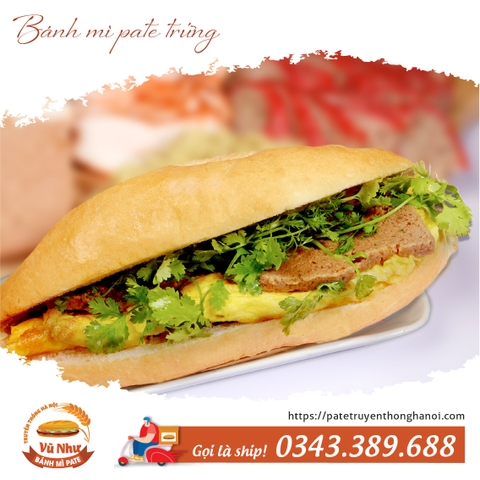 3 chiếc Pate trứng Vũ Như