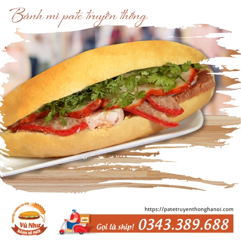 30 chiếc Pate truyền thống