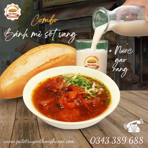 Bánh mì sốt vang
