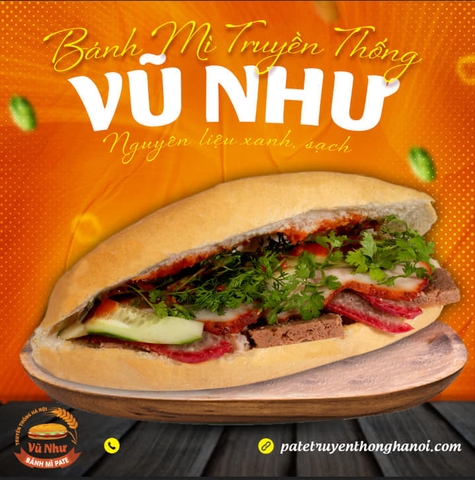 7 chiếc Pate truyền thống