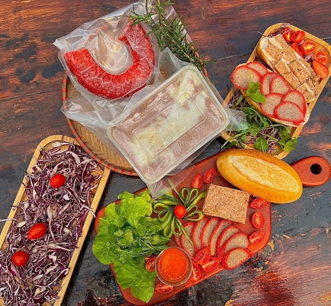 Bán buôn Pate truyền thống bánh kẹp hộp 1kg