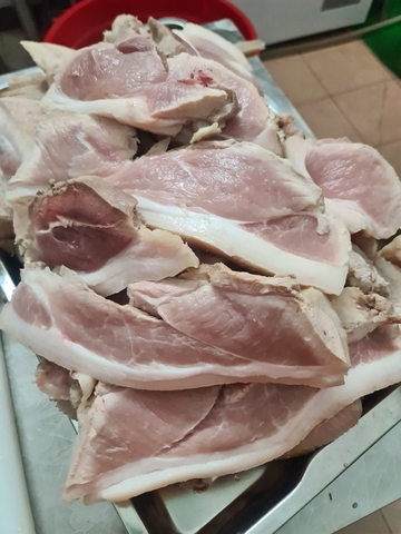 Bán buôn giá sỉ  Xá xíu nạc 5kg (ba chỉ, mông, nạc mỡ 70-30)