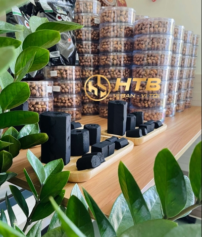 Than Gáo dừa không khói BBQ