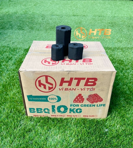 Than Gáo dừa không khói BBQ