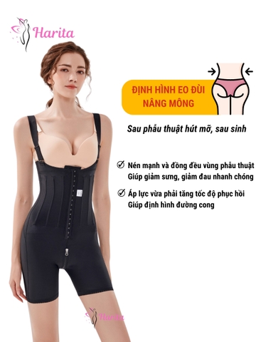 Quần định hình nâng mông và định hình eo sau phẫu thuật giai đoạn 1 xuất Nhật