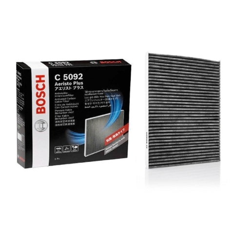 Lọc điều hòa than hoạt tính BOSCH F5092 - TOYOTA (Veloz Cross 21+, Rush 17+, Avanza 11-15)