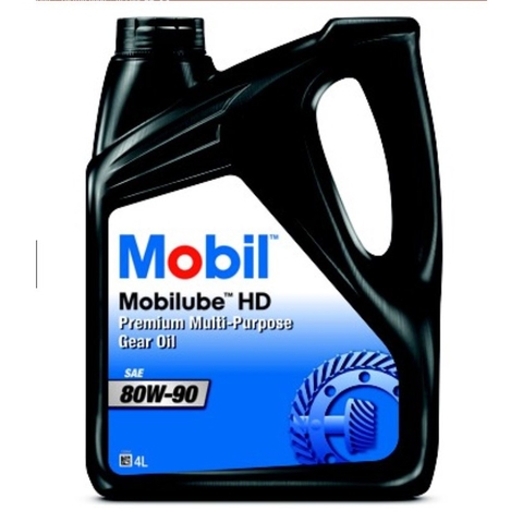Dầu hộp số sàn Mobilube HD 80W-90 Can 4 lít