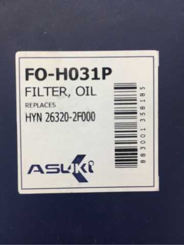 Lọc nhớt giấy HYUNDAI (Santafe, Sedona, Tucson, Carnival, Sorento 13-19) ASUKI