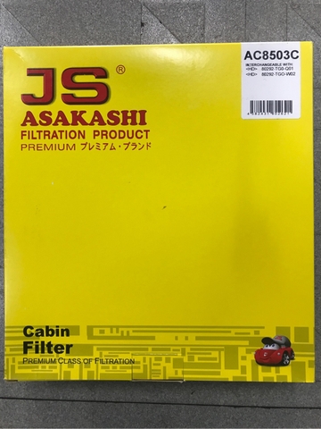 Lọc điều hoà JS 8503 - HONDA (City, Civic, Civic Tyre R, CRV, HRV, Brio, Jazz)