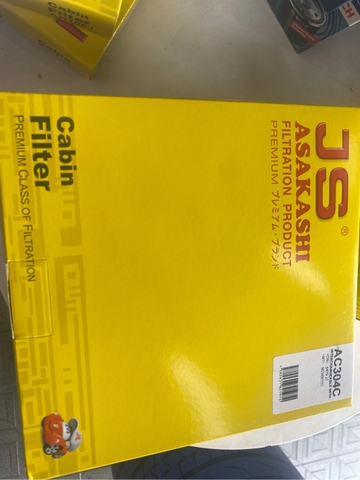 Lọc điều hòa JS 304 - MITSUBISHI (Mirage, Attrage, Xpander), SUZUKI (XL7)