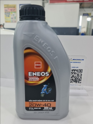 Nhớt xe Ga 20W40 ENEOS (Khoáng SL 800ml)