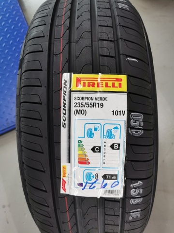 235/55R19 PIRELLI Romani SCORPION VERD