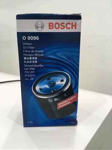 Lọc nhớt giấy BOSCH - HYUNDAI - KIA (Santafe, Tucson, Sedona, Sorento 13-19) BOSCH