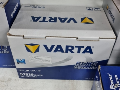 Ắc quy Varta 57539 DIN75Ah Blue (XLS)