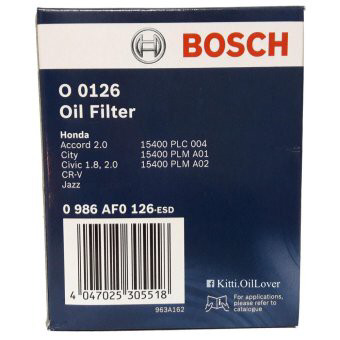 Lọc nhớt HONDA (City, Civic 2.0, CRV) BOSCH