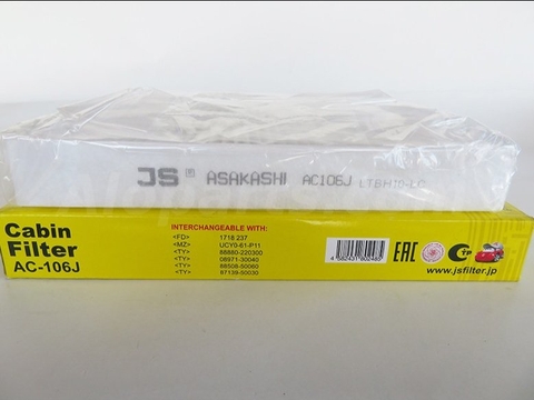 Lọc điều hòa JS 106J - FORD (Ranger, Everest, Transit)  LEXUS (GS300, LS430, SC430) MAZDA (BT50)