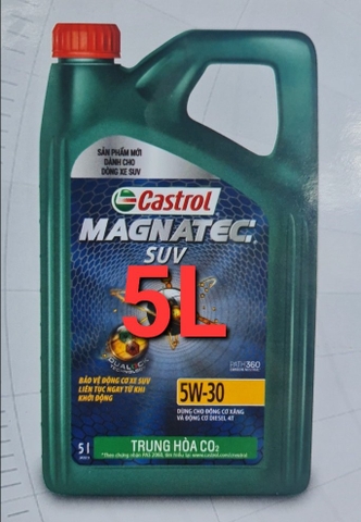 Nhớt tổng hợp CASTROL MAGNATEC SUV 5W-30 (5 lít)