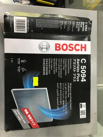Lọc điều hòa TOYOTA LEXUS (Vios, Innova, Fortuner, Venza) BOSCH (Than)