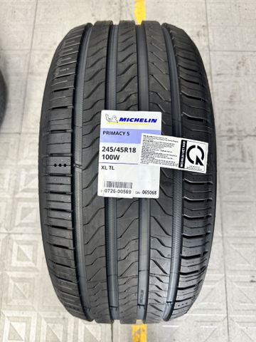 245/45R18 100W MICHELIN THAILAND PRIMACY 5