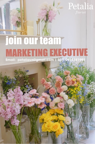 Tuyển dụng: Marketing Executive