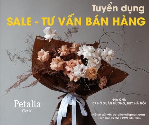 Tuyển dụng : Nhân viên bán hàng