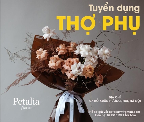 Tuyển dụng : Thợ phụ