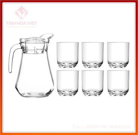 Bộ Bình Cốc Thủy Tinh Quà Tặng