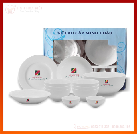 Bộ Bát Ăn Gốm Sứ