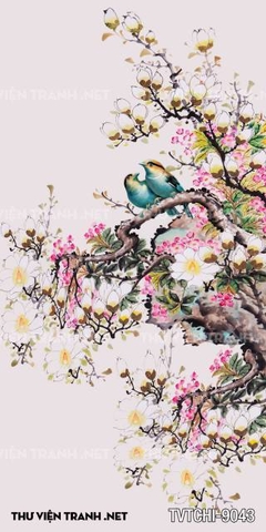 Tranh dán tường Chinoiseries