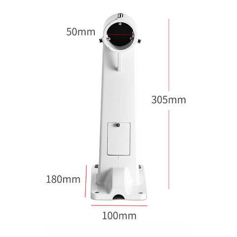 Tay treo camera dạng thẳng đứng, chữ L, chữ U, tay treo kiểu phổ thông cho các dòng camera PTZ Speed Dome