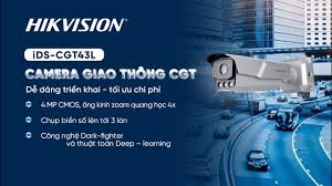 Camera nhận diện biển số Hikvision iDS-CGT43L