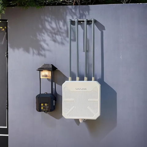 Bộ phát wifi 300-500m WAVLINK WiFi6 AX3000 AERIAL HD6 cao cấp băng tần kép, chống thấm nước IP67, tối đa 1Km