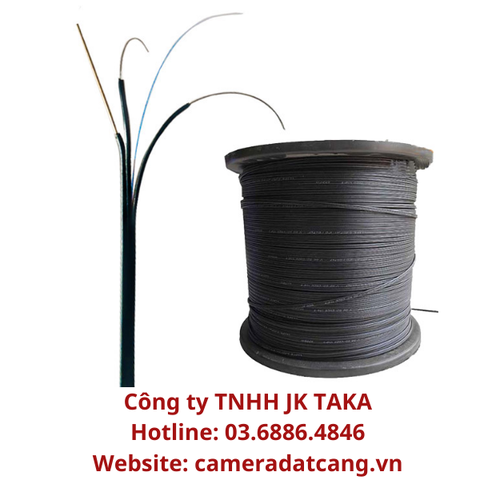 Cáp quang Singlemode 1FO (1 sợi, 1 core) bọc chặt