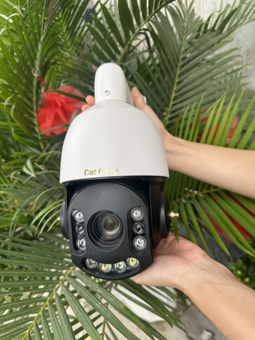 Camera zoom xa cho nhà xưởng, nông trại, rừng núi, kho bãi, kết nối wifi không dây+có dây/4G, tự động tuần tra quay quét, phóng to khi phát hiện con người, tầm nhìn xa 300-500m