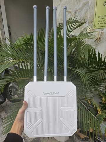 Bộ phát wifi 300-500m WAVLINK WiFi6 AX3000 AERIAL HD6 cao cấp băng tần kép, chống thấm nước IP67, tối đa 1Km