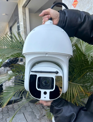 Camera PTZ zoom xa 1000-5000m, nhiều tính năng AI thông minh