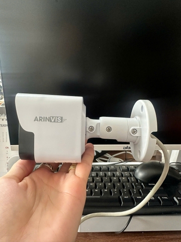 Camera thân IP hồng ngoại 2.0 Megapixel ARC-233, sử dụng kết nối với đầu ghi