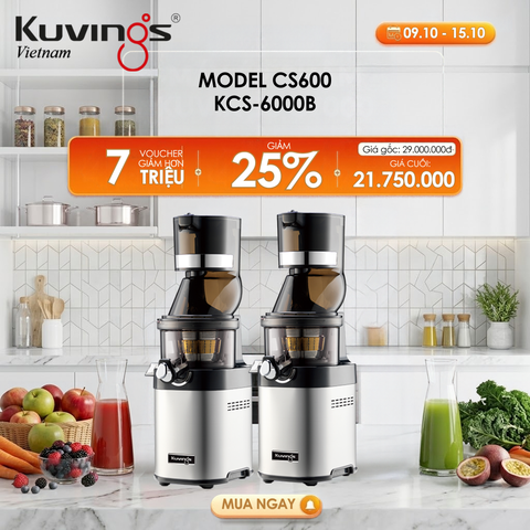 Kuvings  CS600 [KCS-6000B] Máy ép chậm kinh doanh