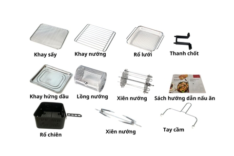 Nồi chiên không dầu Kuvings KAF-200B