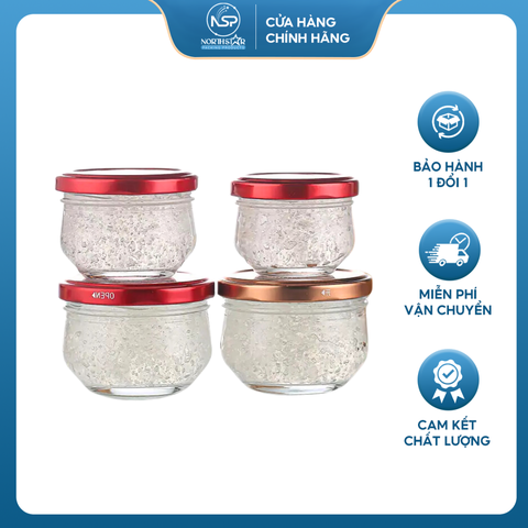 Hũ Yến Bát 50ml 70ml 100ml 150ml 200ml, Đựng Yến Chưng, Chất Liệu Cao Cấp, Kiểu Dáng Độc Đáo - North Star Packing