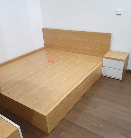 Giường Gỗ Công Nghiệp G05