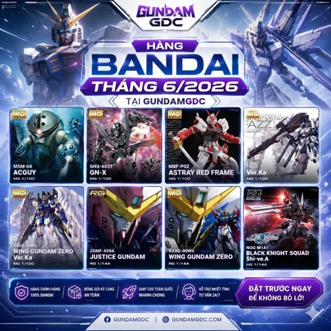 List Bandai Tháng 6/2026