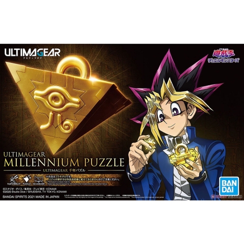 Mô Hình Lắp Ráp Trò Chơi Ngàn Năm Ultimagear Millennium Puzzle Yu-Gi-Oh!  Bandai 4573102619280