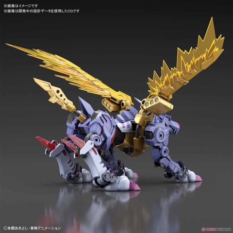 Mô hình lắp ráp Figure-rise Standard Metal Garurumon Bandai