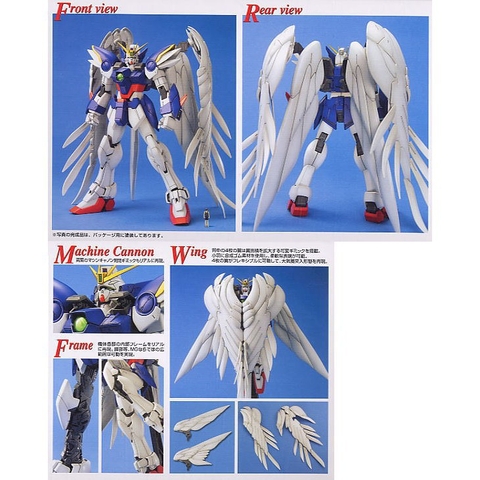 Mô Hình MG Wing Gundam Zero Custom Bandai 4543112294548 4573102635419