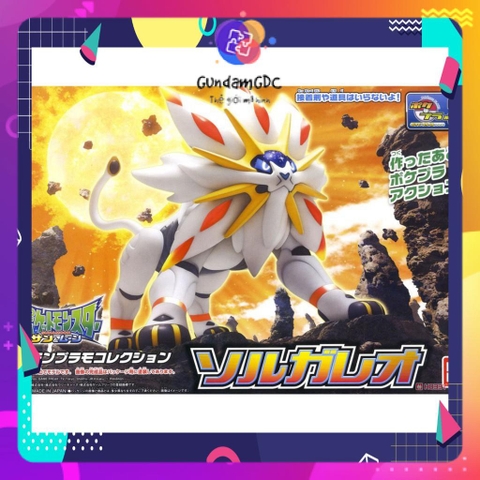 Mô hình lắp ráp Pokemon Collection Select Series Solgaleo 39 Plastic model Bandai 4573102558916